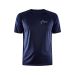 Craft trenings t-skjorte herre Navy