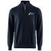 Brockton Half-Zip Herrer Marine