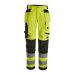 High-Vis stretchbukse, klasse 2 dame Gul