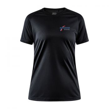 Craft trenings t-skjorte dame Black