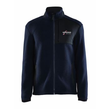 ADV Explore Pile Fleece Jakke Herre Marine