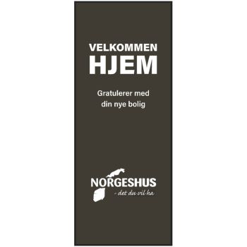 Rød Løper 115x250 cm Grå
